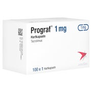 Prograf 1 mg Hartkapseln 100 St