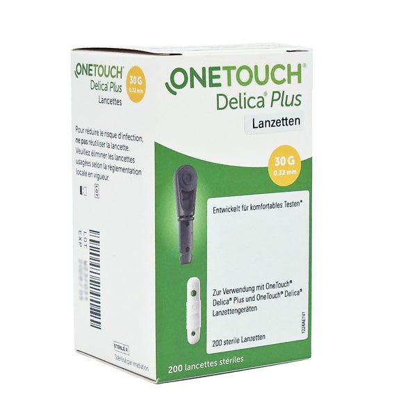 ONE Touch Delica Plus Nadellanzetten 200 St