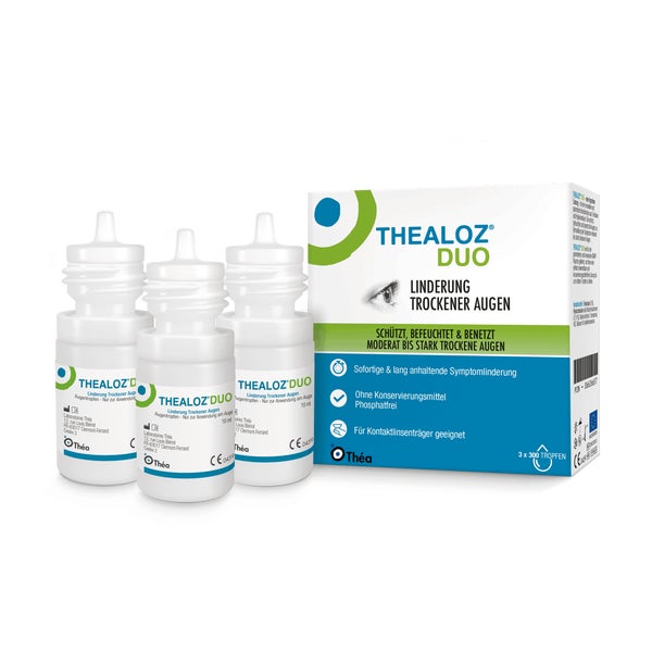 Thealoz Duo Augentropfen 3X10 ml