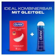 «Gefühlsecht Classic» 8 Premiumkondome mit Easy-On™-Passform (8 Kondome) 8 St