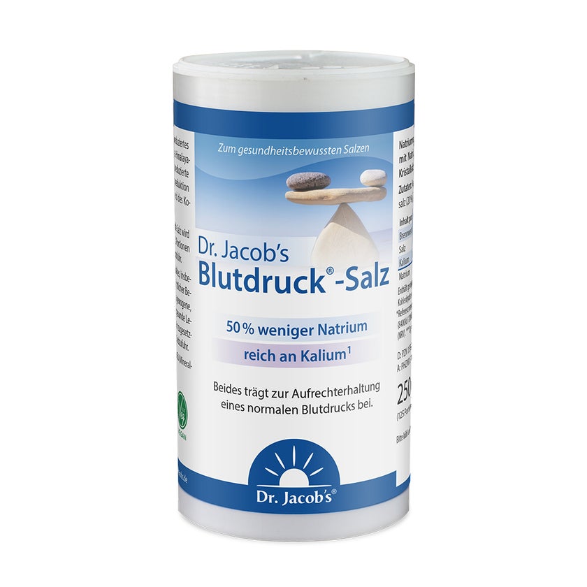 Dr. Jacob's Blutdruck-Salz mit Kalium Salzersatz 250 g