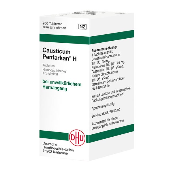 Causticum Pentarkan H Tabletten 200 St