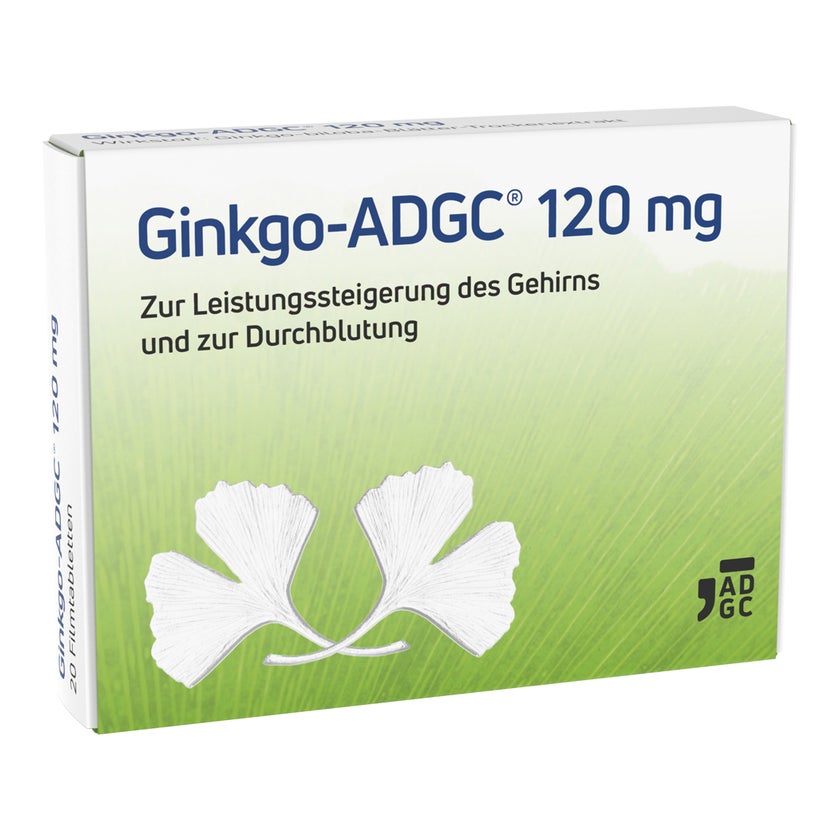 Ginkgo ADGC 120 mg Filmtabletten 20 St