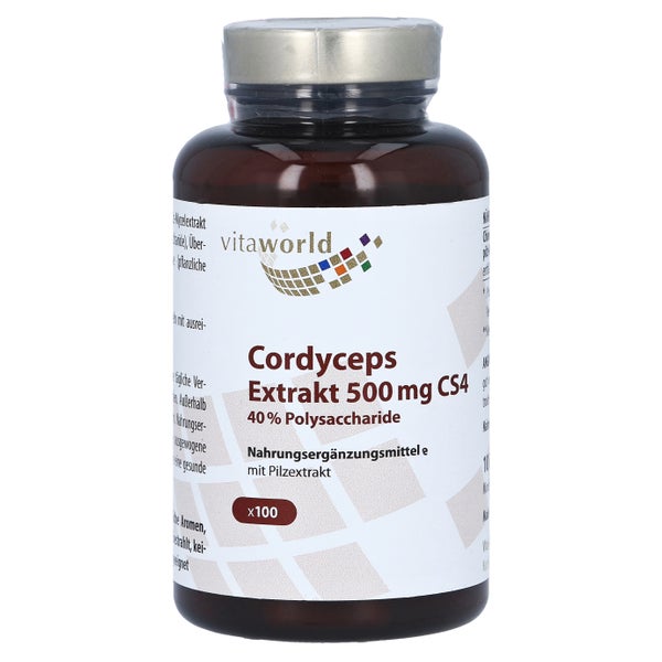 Cordyceps Extrakt 500 mg CS4 40% Polysac 100 St