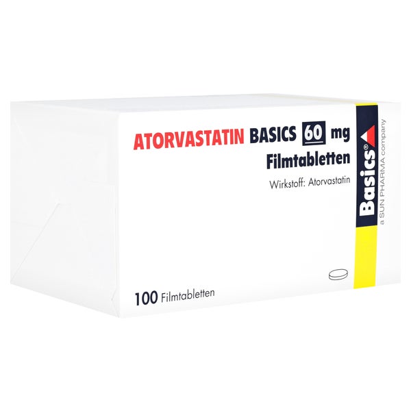 Atorvastatin Basics 60 mg Filmtabletten 100 St