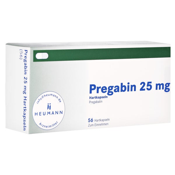 Pregabin 25 mg Hartkapseln 56 St