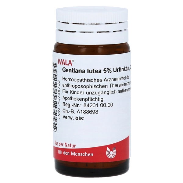 Gentiana Lutea 5% Urtinktur Globuli vela 20 g