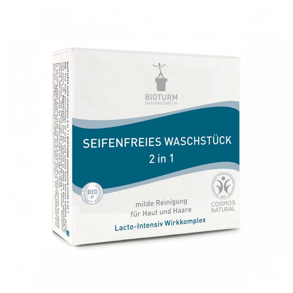 Bioturm Seifenfreies Waschstück 2in1 100 g