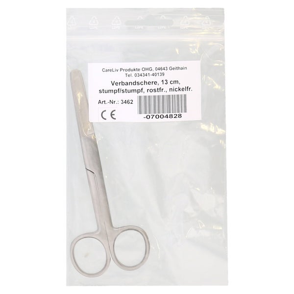 Verbandschere Stumpf/stumpf 13 cm rostfr 1 St