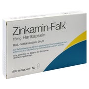 Produktabbildung: Zinkamin Falk 15 mg Hartkapseln 50 St