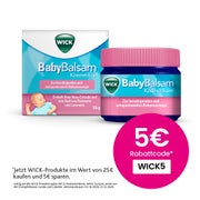 WICK BabyBalsam zur beruhigenden Babymassage 50 g