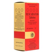 Produktabbildung: Muscarsan D 6 Tabletten 80 St