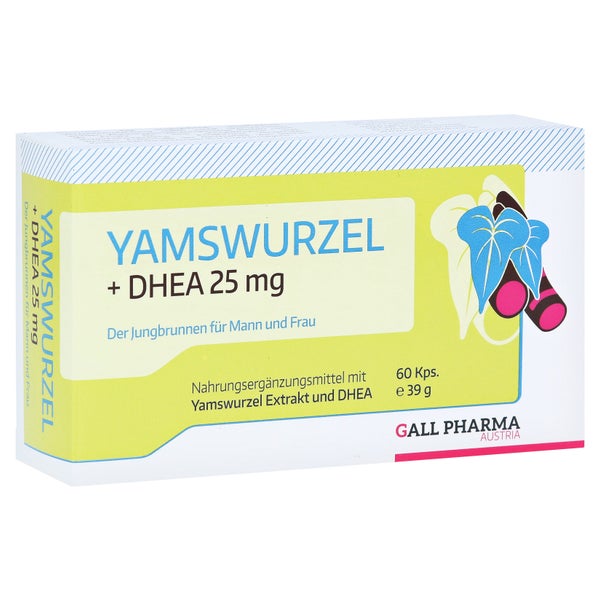 Yamswurzel+dhea 25 mg Kapseln 60 St