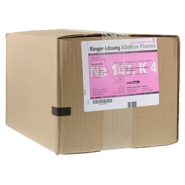 Ringer Lösung Deltamedica Plastik 10X250 ml