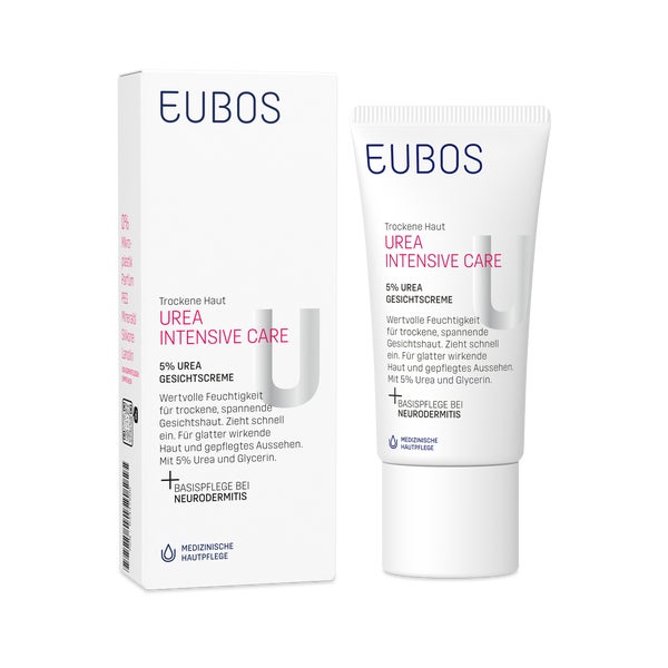 EUBOS Urea Intensive Care 5% Urea Gesichtscreme 50 ml