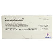 Produktabbildung: Ferrum Phosphoricum D 8 Ampullen 8X1 ml