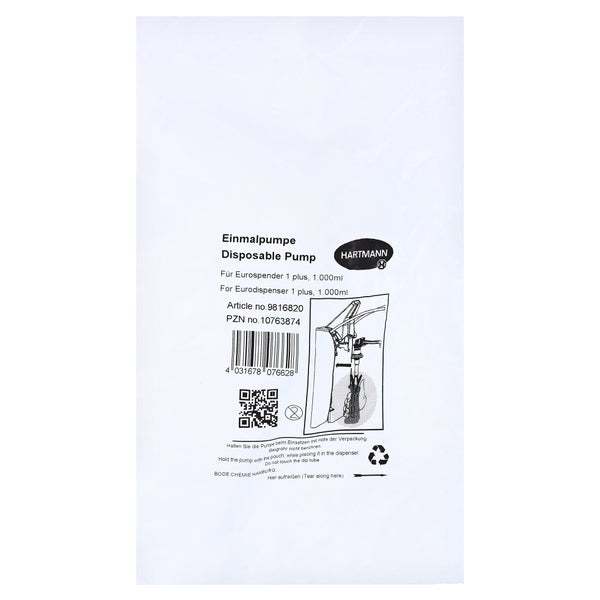 BODE Eurospender 1 plus Einmalpumpe 1000 1 St