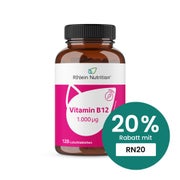 Produktabbildung: Vitamin B12 1.000 µg Lutschtabletten vegan 120 St