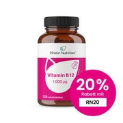 Vitamin B12 1.000 µg Lutschtabletten vegan 120 St