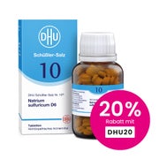 Produktabbildung: DHU Schüßler-Salz Nr. 10 Natrium sulfuricum D6 420 St