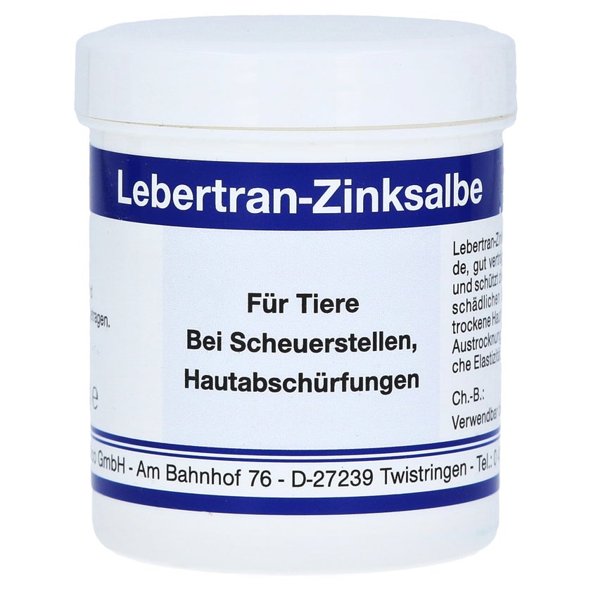 Lebertran Zinksalbe vet. 100 g