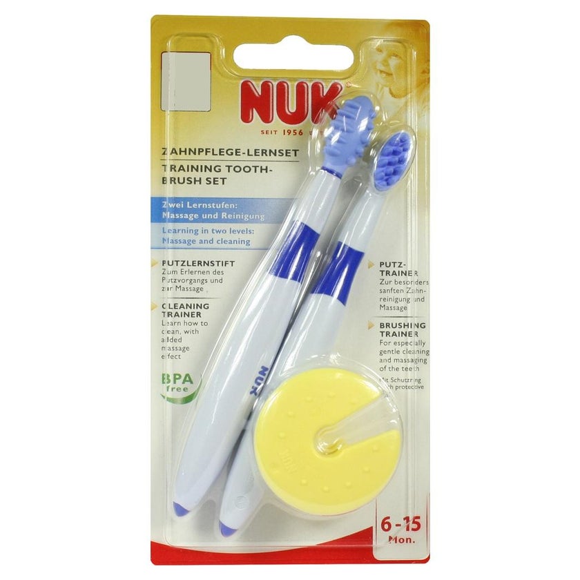 NUK Zahnpflege-lernset Blister 2 St