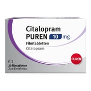 Citalopram Puren 10 mg Filmtabletten 20 St