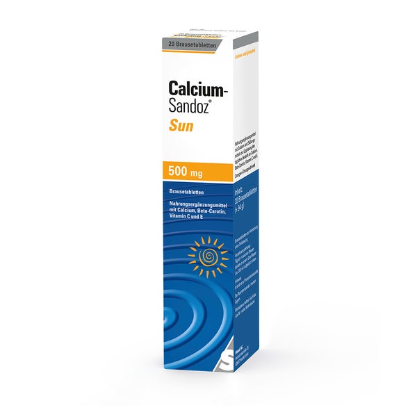 Calcium-Sandoz Sun Brausetabletten 20 St