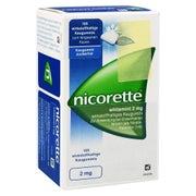Produktabbildung: Nicorette Kaugummi 2 mg whitemint - Reimport 105 St