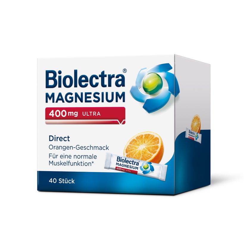 Biolectra MAGNESIUM 400 mg ultra Direct 40 St