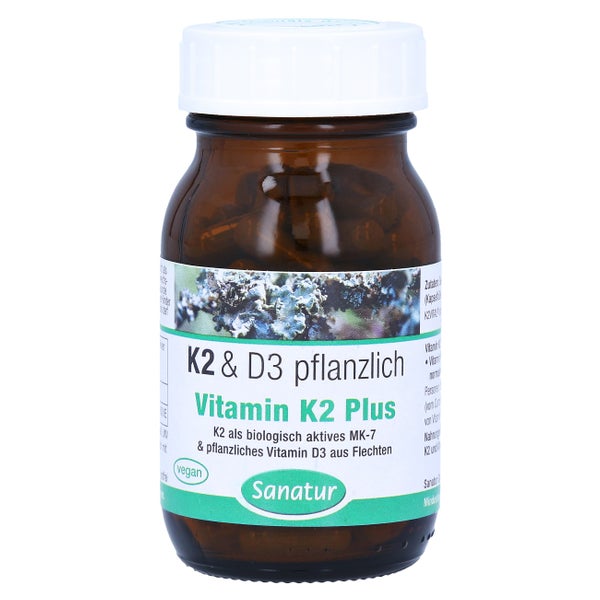 Vitamin K2 MK7 Plus Vitamin D3 Kapseln 90 St