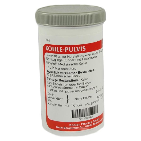 Kohle Pulvis 10 g