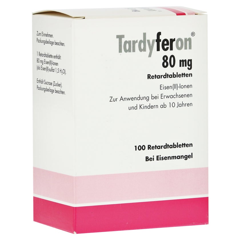Tardyferon Depot-eisen(ii)-sulfat 80 mg - Reimport 100 St