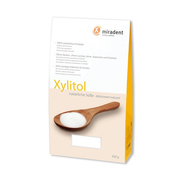 Miradent Zuckerersatz Xylitol Pulver 350 g