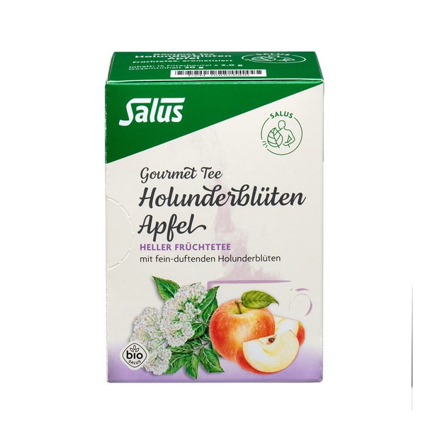 Holunderblüten Apfel Tee Salus Filterbeu 15 St