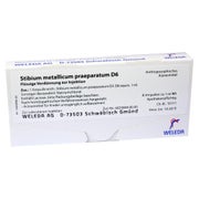 Produktabbildung: Stibium Metallicum Praeparatum D 6 Ampul 8X1 ml