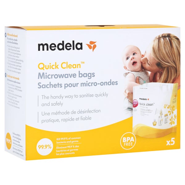Medela Quick Clean Beutel 5 St