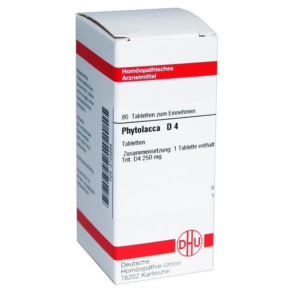 Phytolacca D 4 Tabletten 80 St