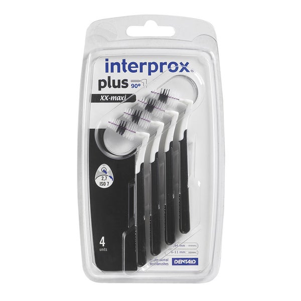 interprox plus XX-maxi schwarz Interdentalbürste 4 St