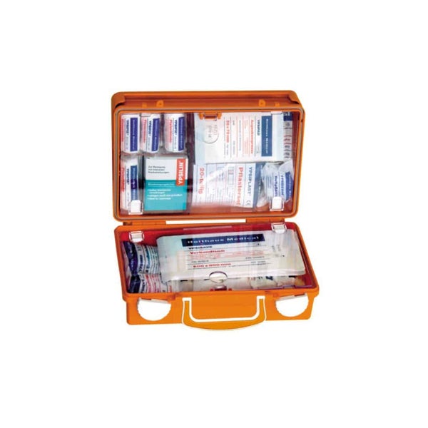 Holthaus Medical Erste-Hilfe-Koffer QUICK, orange, gefüllt, angelehnt an DIN 13157 1 St