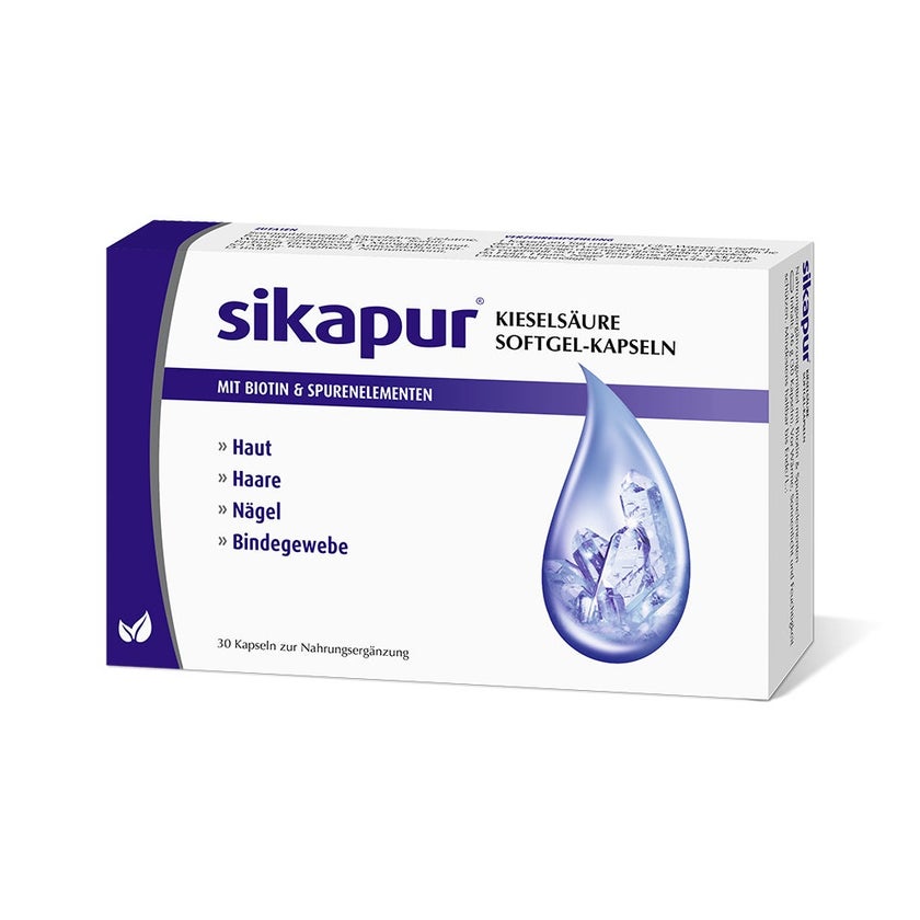 sikapur® Kieselsäure Softgel-Kapseln 30 St