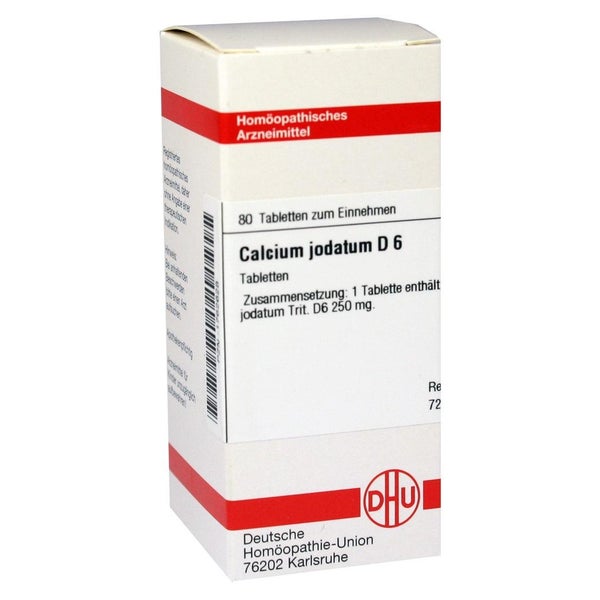 Calcium Jodatum D 6 Tabletten 80 St