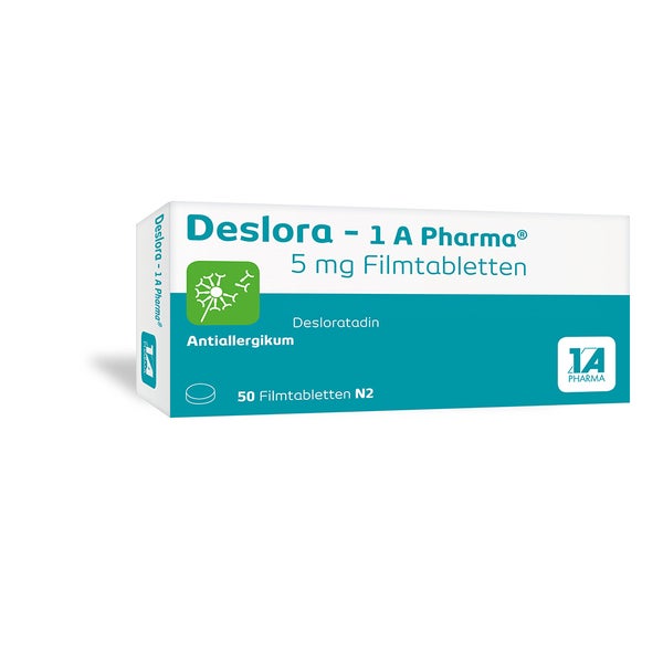 1A PHARMA DESLORA 5MG 50 St
