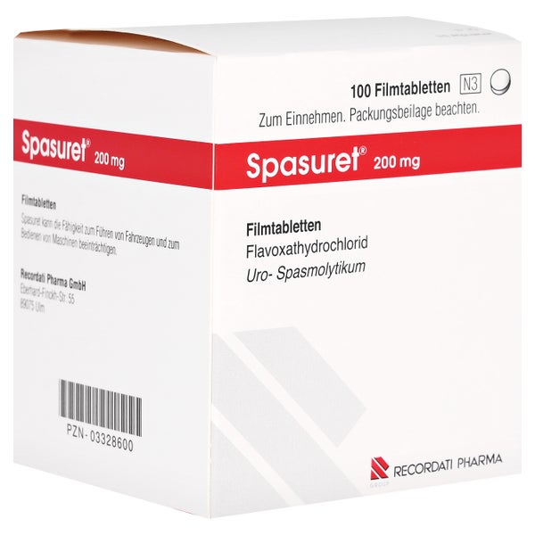 Spasuret 200 Filmtabletten 100 St