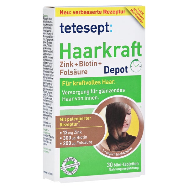 Tetesept Haarkraft Depot Filmtabletten 30 St