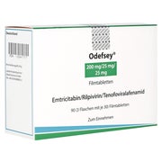 ODEFSEY 200 mg/25 mg/25 mg Filmtabletten 3X30 St