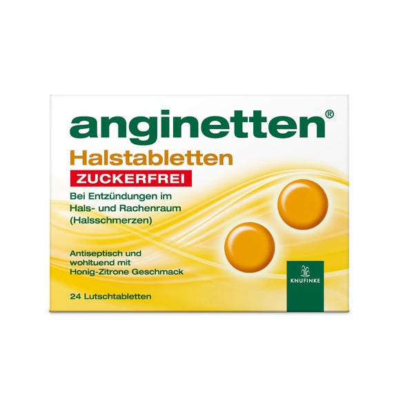 anginetten Halstabletten zuckerfrei 24 St