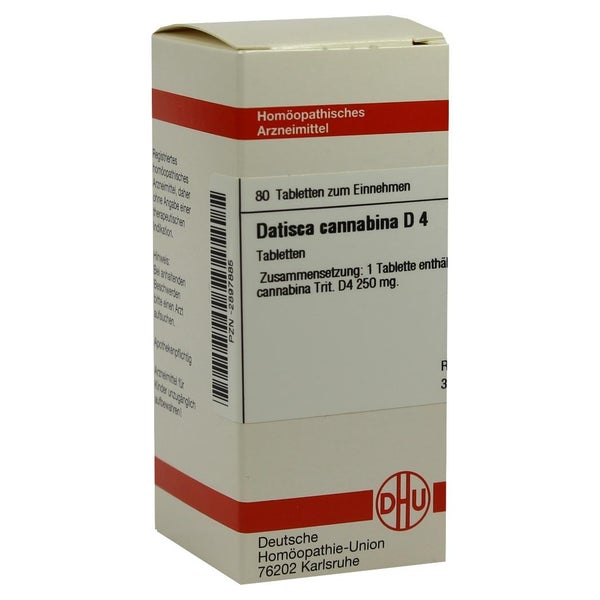 Datisca Cannabina D 4 Tabletten 80 St