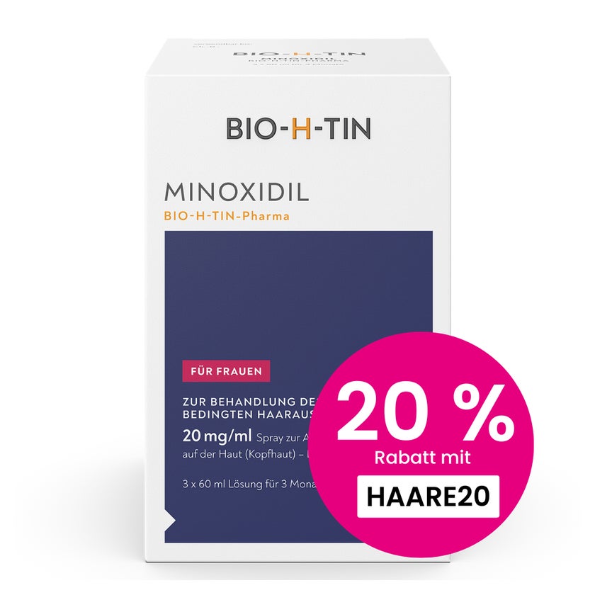 Minoxidil BIO-H-TIN Pharma 20 mg-ml 3X60 ml