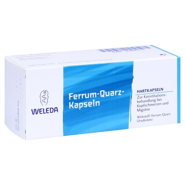 Ferrum Quarz Hartkapseln 50 St